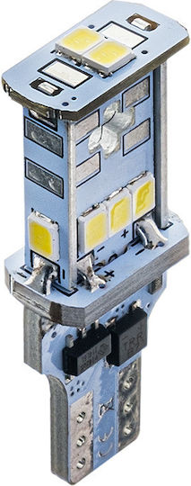 Cartech Λάμπες T15 / W16W Canbus LED 6000K Ψυχρό Λευκό 2τμχ