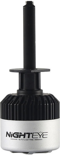Nighteye Лампи Автомобила H1 / S2 LED 6500К Хладно бяло 12V / 24V 72W 2бр