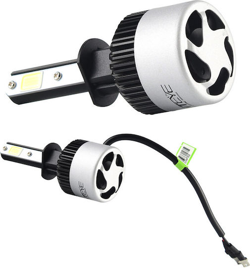 Nighteye Лампи Автомобила H1 / S2 LED 6500К Хладно бяло 12V / 24V 72W 2бр