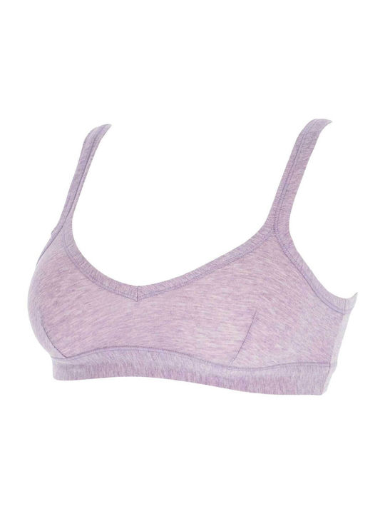 Women's Sports Bra without Padding Lilac