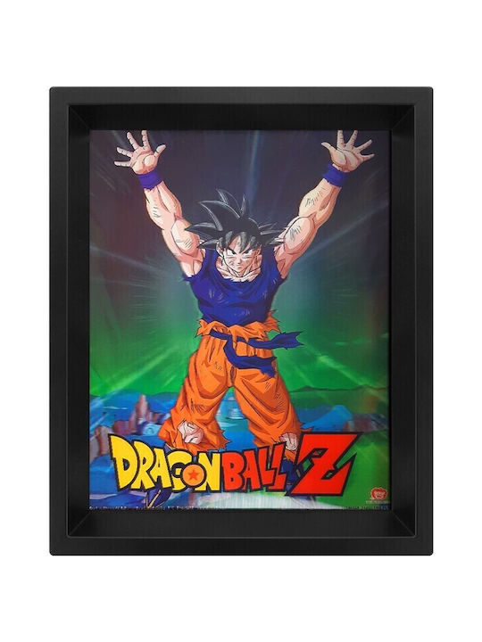 Pyramid International Dragon Ball Z Power Levels Increased Frame Plastic 20x25cm