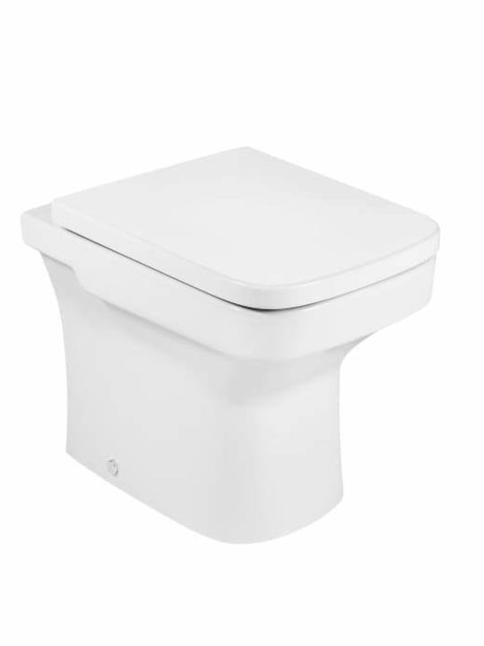 Roca Καπάκι Λεκάνης Πλαστικό 43x35.5cm Λευκό
