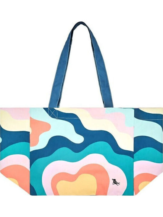 Dock & Bay Stoff Strandtasche Mehrfarbig
