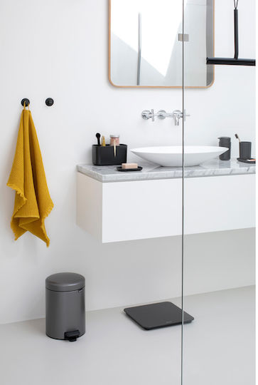 Brabantia Кука Баня Двойно със закопчалка за обръч и примка Сив