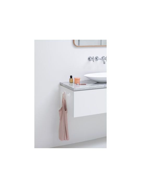 Brabantia Double Wall-Mounted Bathroom Hook White