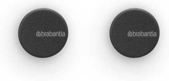 Brabantia Άγκιστρο Μπάνιου Διπλό με Βίδες Γκρι