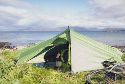 Vango Apex Compact 200 Σκηνή Camping Ορειβασίας Πράσινη για 2 Άτομα Αδιάβροχη 245x185x95εκ.