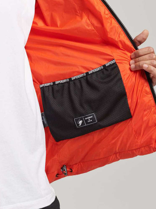 Fuji Athletic Jacket Waterproof Orange