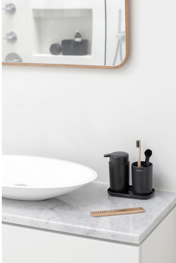 Brabantia Бански Комплект Аксесоари Пластмаса Сив 3 Бройки