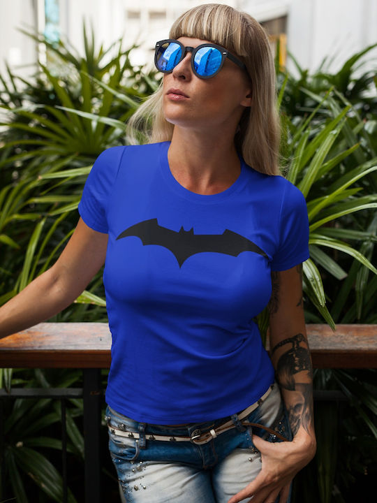 Softworld Batman Emblem T-shirt Batman Μπλε