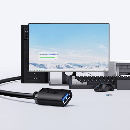 Baseus 1m USB 3.0 Cable A-Male to A-Female (B00631103111-00)