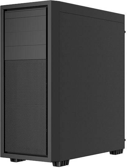 Gembird Fornax K500 Midi-Turm Computergehäuse Schwarz