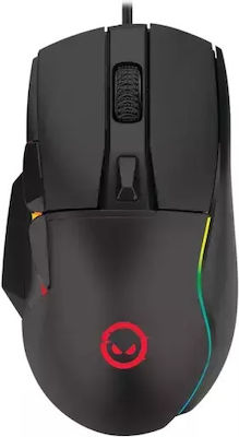 Lorgar Jetter 357 Wired Mouse Black