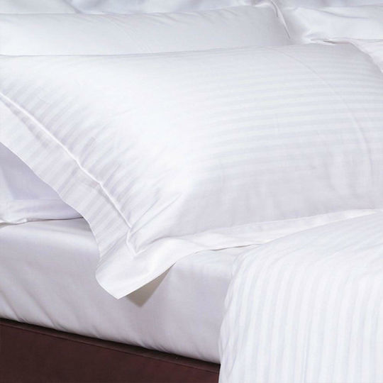 Vesta Home KLEIO-1-SP Cearșaf de Hotel Alb Extra Mare 240x270cm Bumbac 1buc