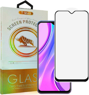 Powertech 5D Full Glue Full Face Tempered Glass (Redmi 9A / 9AT / 9C) TGC-0411