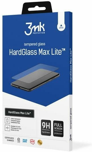 3MK HardGlass Max Lite Full Face Tempered Glass (Poco F5 Pro)