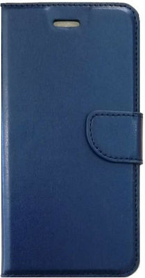 Synthetic Leather Wallet Blue (Redmi 7A)