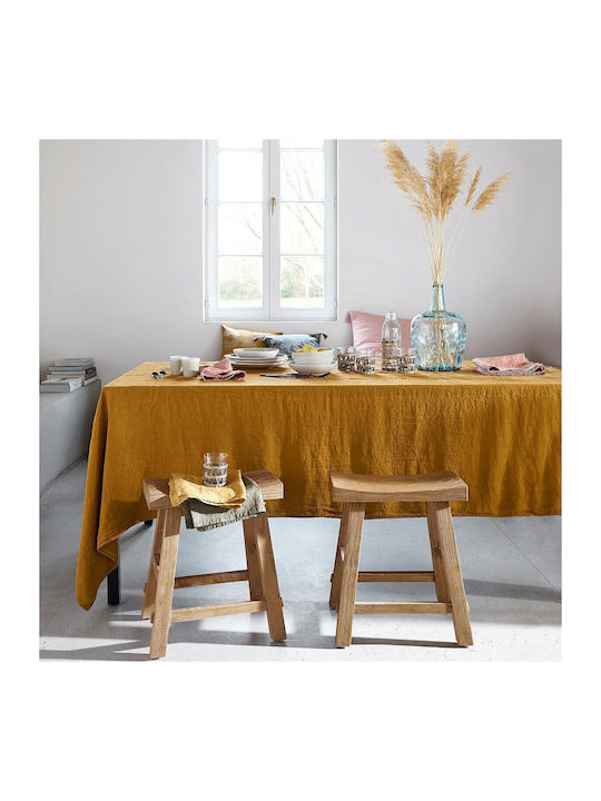 La Redoute Interieurs Victorine Ποτηρόπανο σε Καφέ Χρώμα 50x70cm 2τμχ