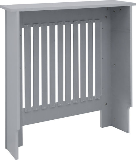 ECD Germany Country Style Калориферно Капаче от MDF Сиво 78x19x82см