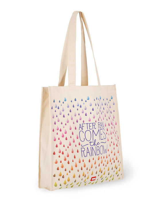 Legami Milano Cotton Shopping Bag in Beige color