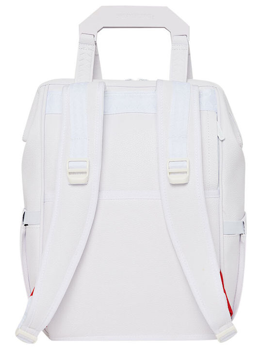 Sprayground School Bag Backpack Kindergarten in White color