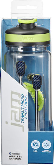 Jam Transit Micro In-Ear Bluetooth-Freisprecheinrichtung Kopfhörer mit Schweißresistenz Grün
