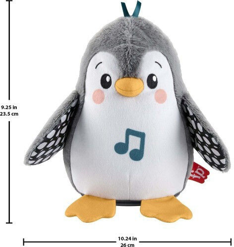 Fisher Price Ζωάκι Πιγκουινάκι από Ύφασμα με Ήχους