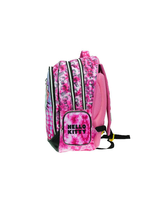 Gim School Bag Backpack Elementary, Elementary Pink with Water Bottle Holder