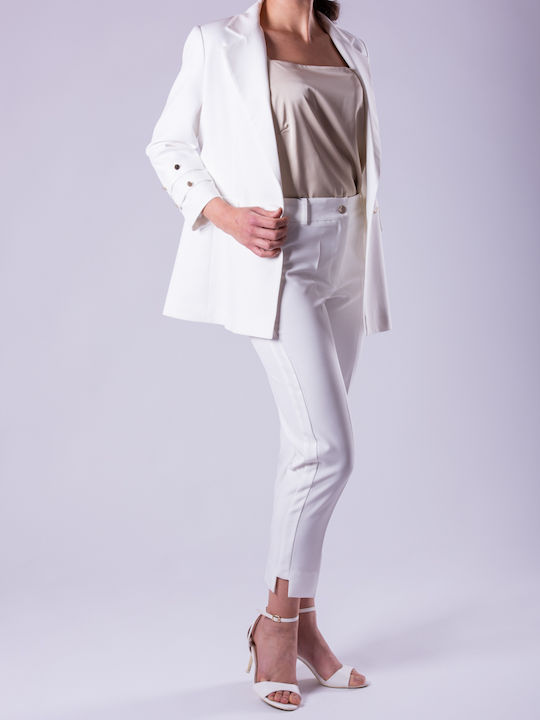 Forel Women's Crepe Blazer Green