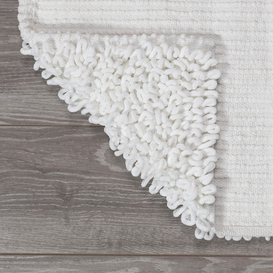 Sealskin Bath Mat Square Twist 294646810 White 60x60cm