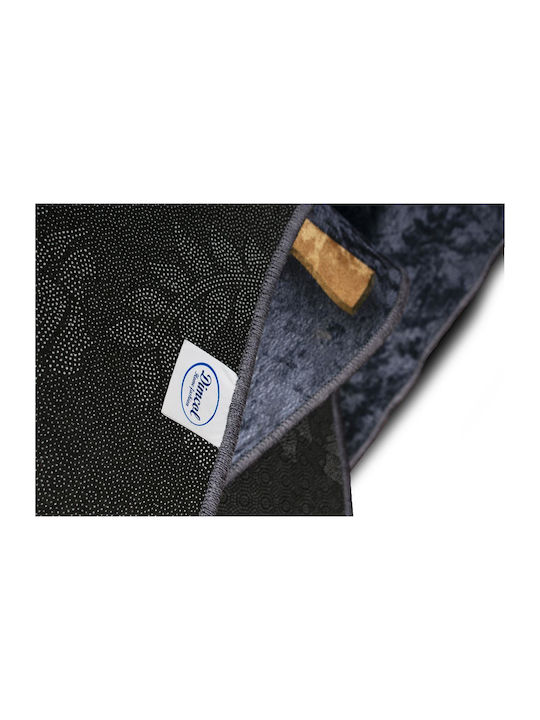 Dimcol Kitchen 256 Kitchen Mat Runner with Anti-slip Underlay Anthracite 67x150εκ.