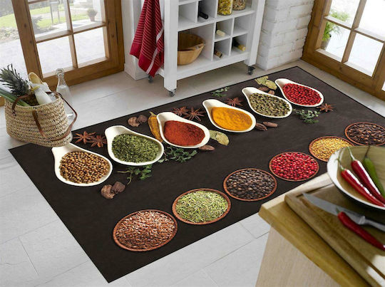 Dimcol Spices 249 Кухненски Килим Коридор 80x200см Многоцветен Dimcol Spices 249 Кухненски Килим Коридор 80x200см Многоцветен