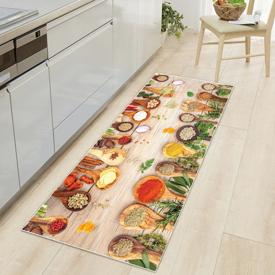 Dimcol Spices 251 Χαλάκι Κουζίνας Διάδρομος 67x150cm 1431422315225100 Πολύχρωμο