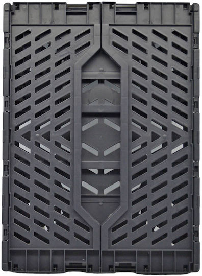 Ankor Storage Basket Plastic Black 4.5lt 1pcs