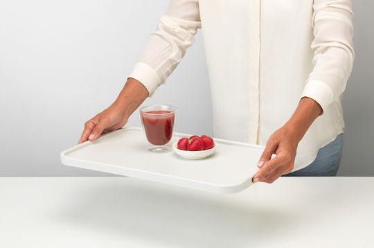 Brabantia Rectangular Wooden Chopping Board Gray 40x25cm