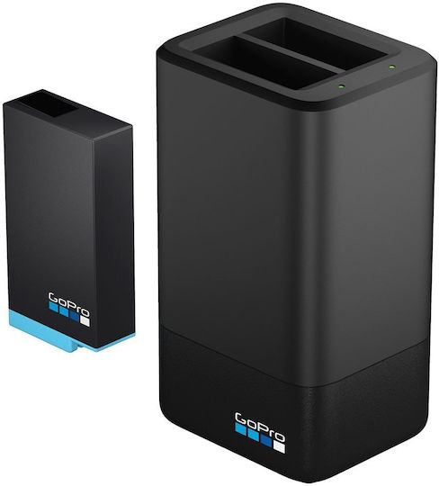 GoPro MAX Dual Battery Charger + Battery Charger for GoPro Max