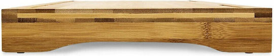 Relaxdays Rectangular Bamboo Chopping Board Brown 52x29cm