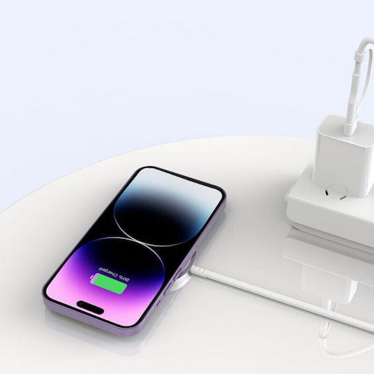 Tech-Protect Încărcător Wireless (Qi Pad) Albς (QI15W-A25)