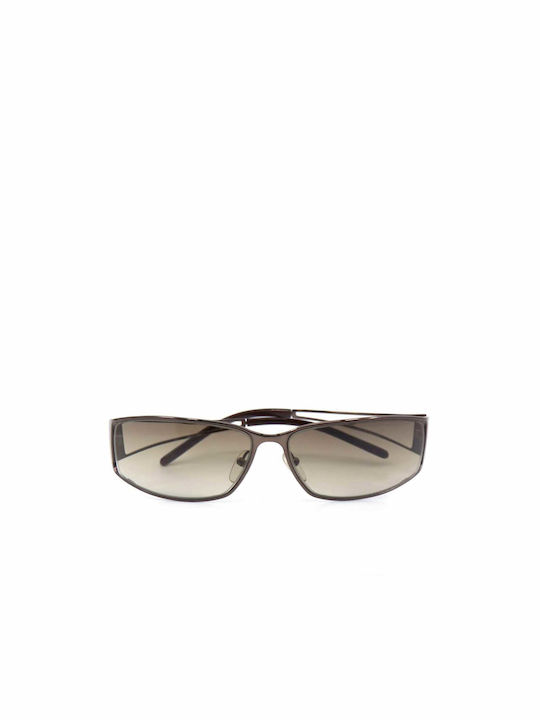 Loewe Unisex Sunglasses with Brown Metal Frame and Brown Gradient Lens SLW128 K01