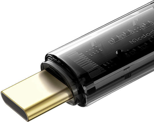 Mcdodo CA-2092 USB 2.0 Cable USB-C Male - USB-A 100W Black 1.8m