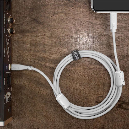 UDG Ultimate USB 2.0 Cable USB-C male - USB-B male White 1.5m (U96001WH)