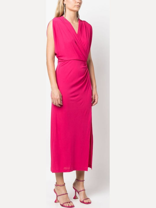 Sommer Midi Abendkleid Rosa