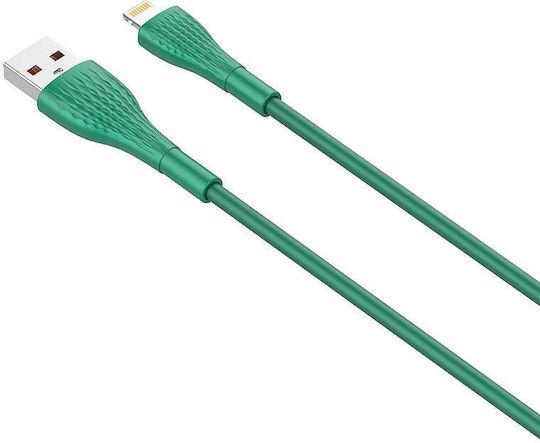 Ldnio USB-A to Lightning Cable 30W Green 1m