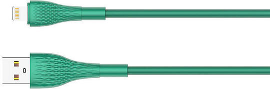 Ldnio USB-A to Lightning Cable 30W Green 1m