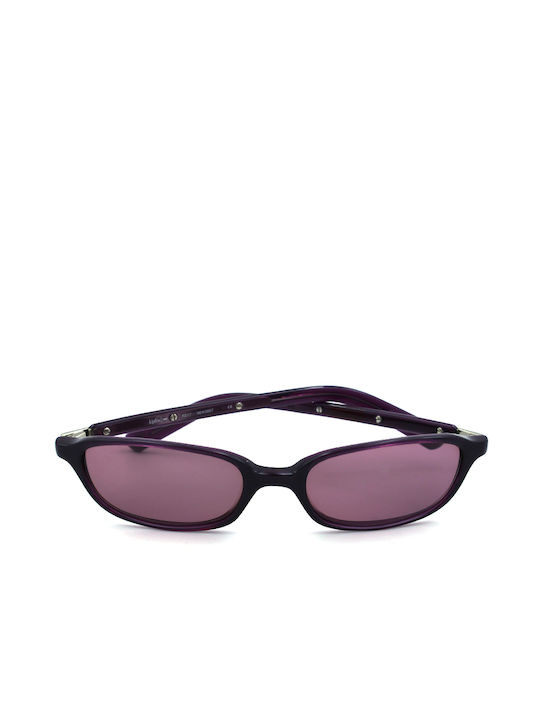 Kipling Women's Sunglasses with Burgundy Plastic Frame and Pink Lens K517 98X0857