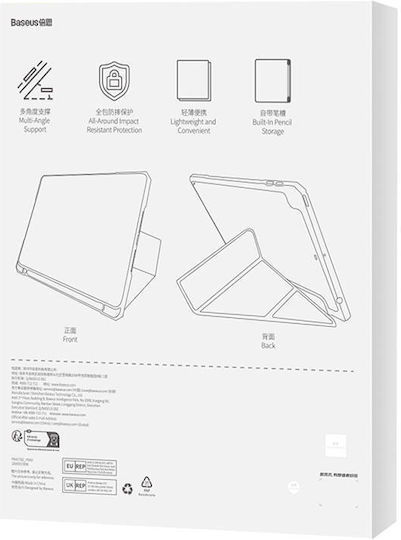 Baseus Minimalist Flip Cover Black (iPad 2019/2020/2021 10.2'')