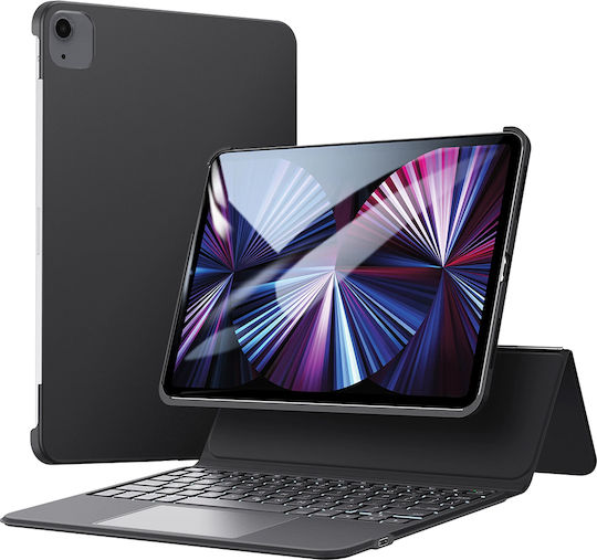 ESR Ascend Flip Cover with Keyboard in English US Blacη (iPad Air 2013 9,7" / iPad Air 2020/2022 / iPad Pro 2018 11" / iPad Pro 2020 11" / iPad Pro 2021 11" / iPad Pro 2022 11'') 193418