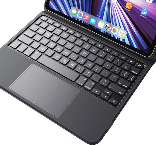ESR Ascend Flip Cover with Keyboard in English US Blacη (iPad Air 2013 9,7" / iPad Air 2020/2022 / iPad Pro 2018 11" / iPad Pro 2020 11" / iPad Pro 2021 11" / iPad Pro 2022 11'') 193418
