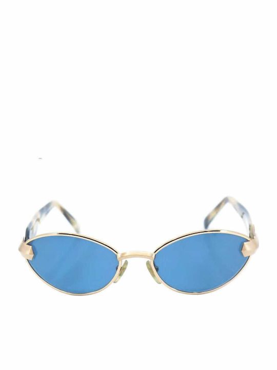Nina Ricci Sunglasses Χρυσά with Metal Frame & Blue Lens Nina Ricci Sunglasses Χρυσά with Metal Frame & Blue Lens