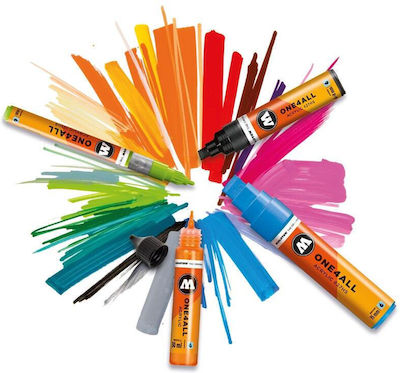 Molotow One4all Ακρυλικός Μαρκαδόρος 4mm Μαύρος